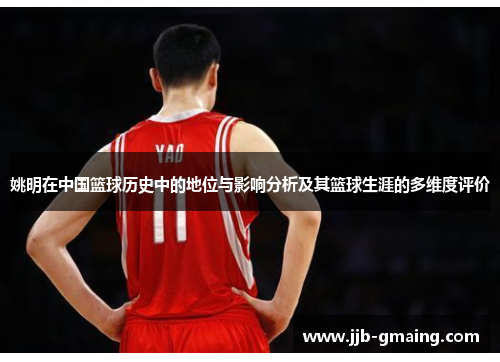 姚明在中国篮球历史中的地位与影响分析及其篮球生涯的多维度评价