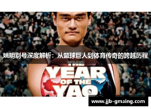 姚明别号深度解析：从篮球巨人到体育传奇的跨越历程
